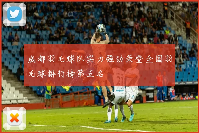 成都羽毛球队实力强劲荣登全国羽毛球排行榜第五名