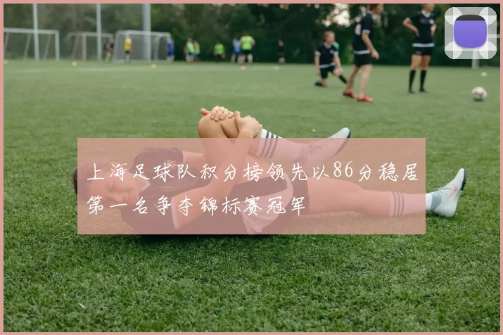 上海足球队积分榜领先以86分稳居第一名争夺锦标赛冠军