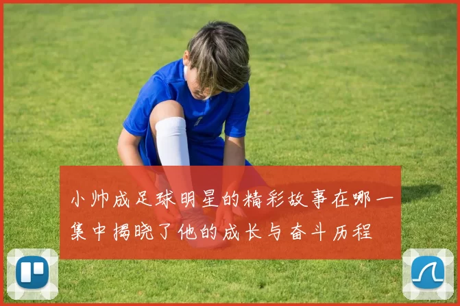 小帅成足球明星的精彩故事在哪一集中揭晓了他的成长与奋斗历程
